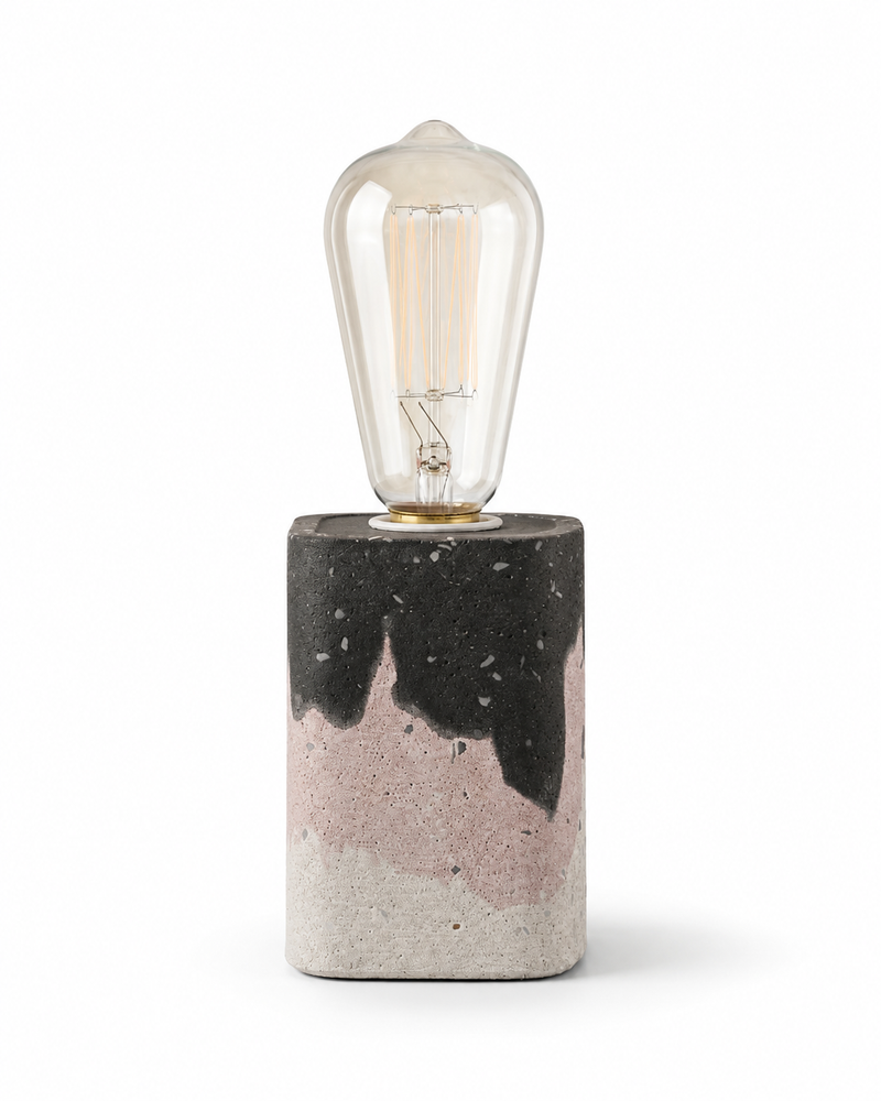 Noir Column Lamp