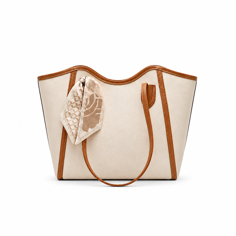Camille Scarf Tote Bag