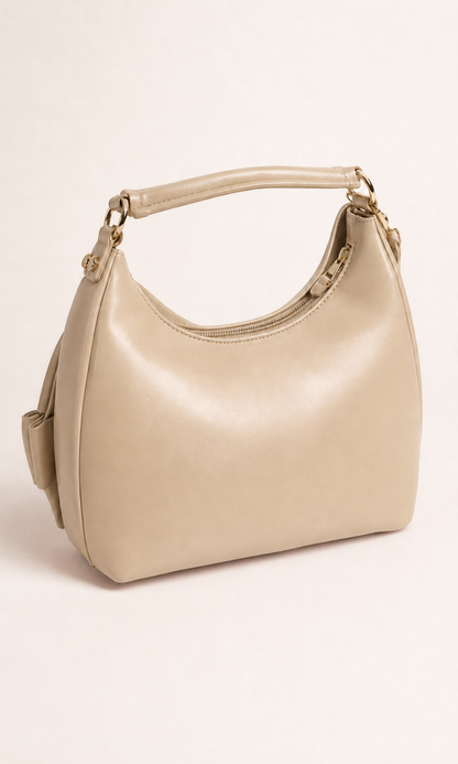 Rosé Bow Beige
