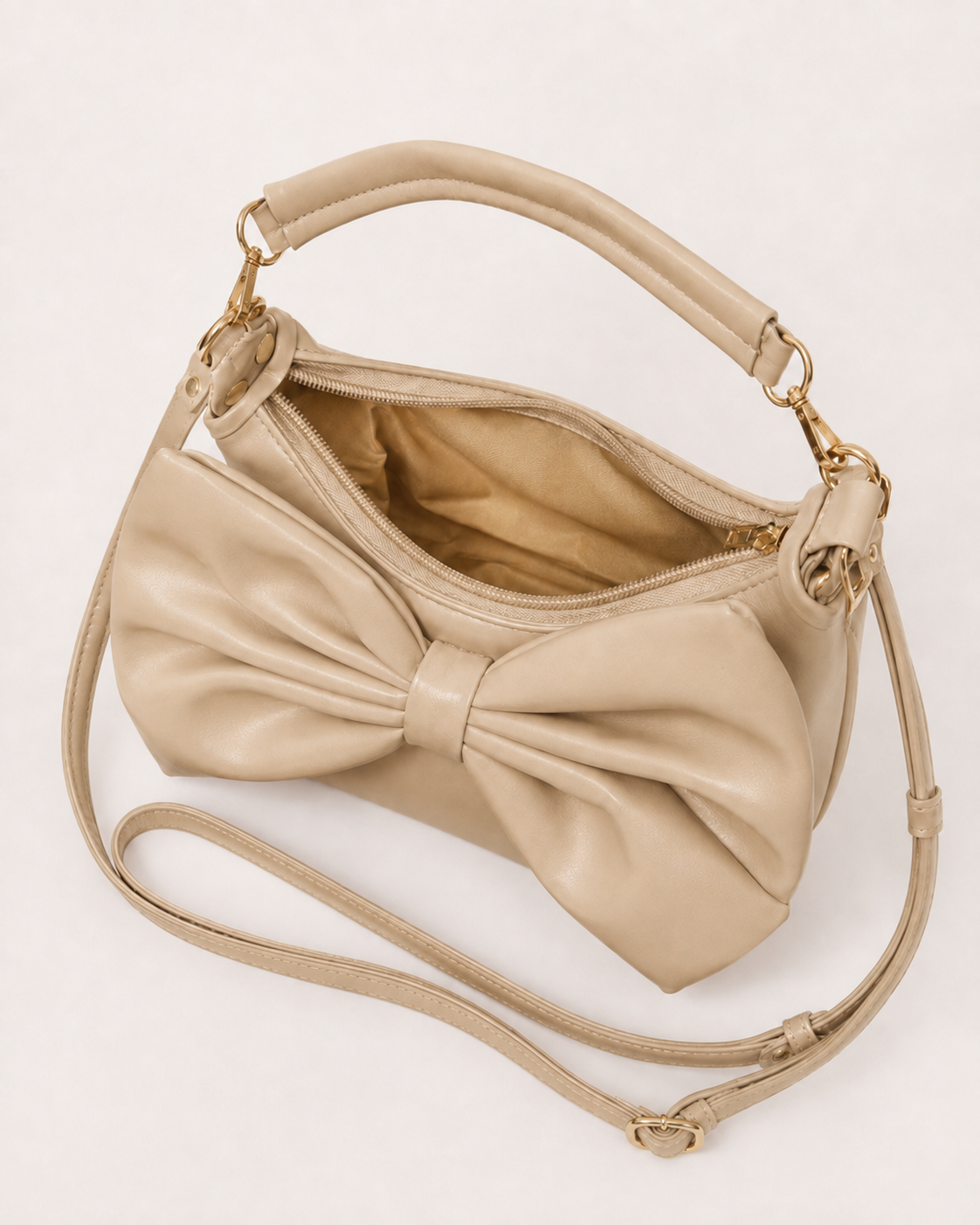 Rosé Bow Beige
