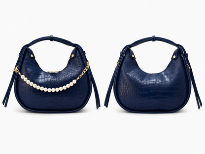 Luna Croc Blue