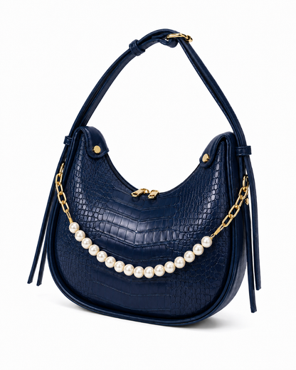 Luna Croc Blue