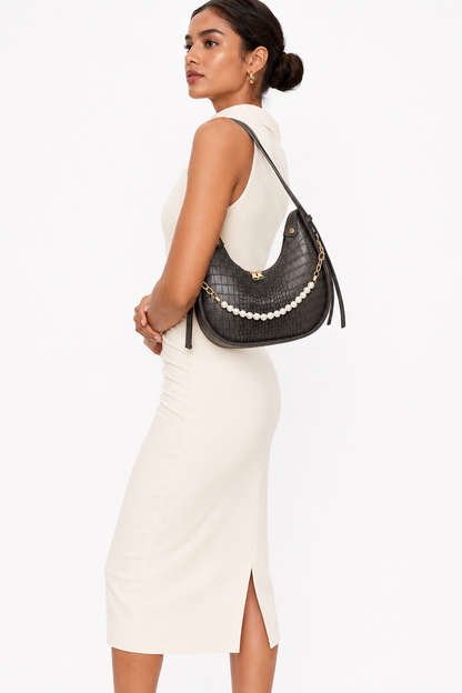 Luna Croc Grey