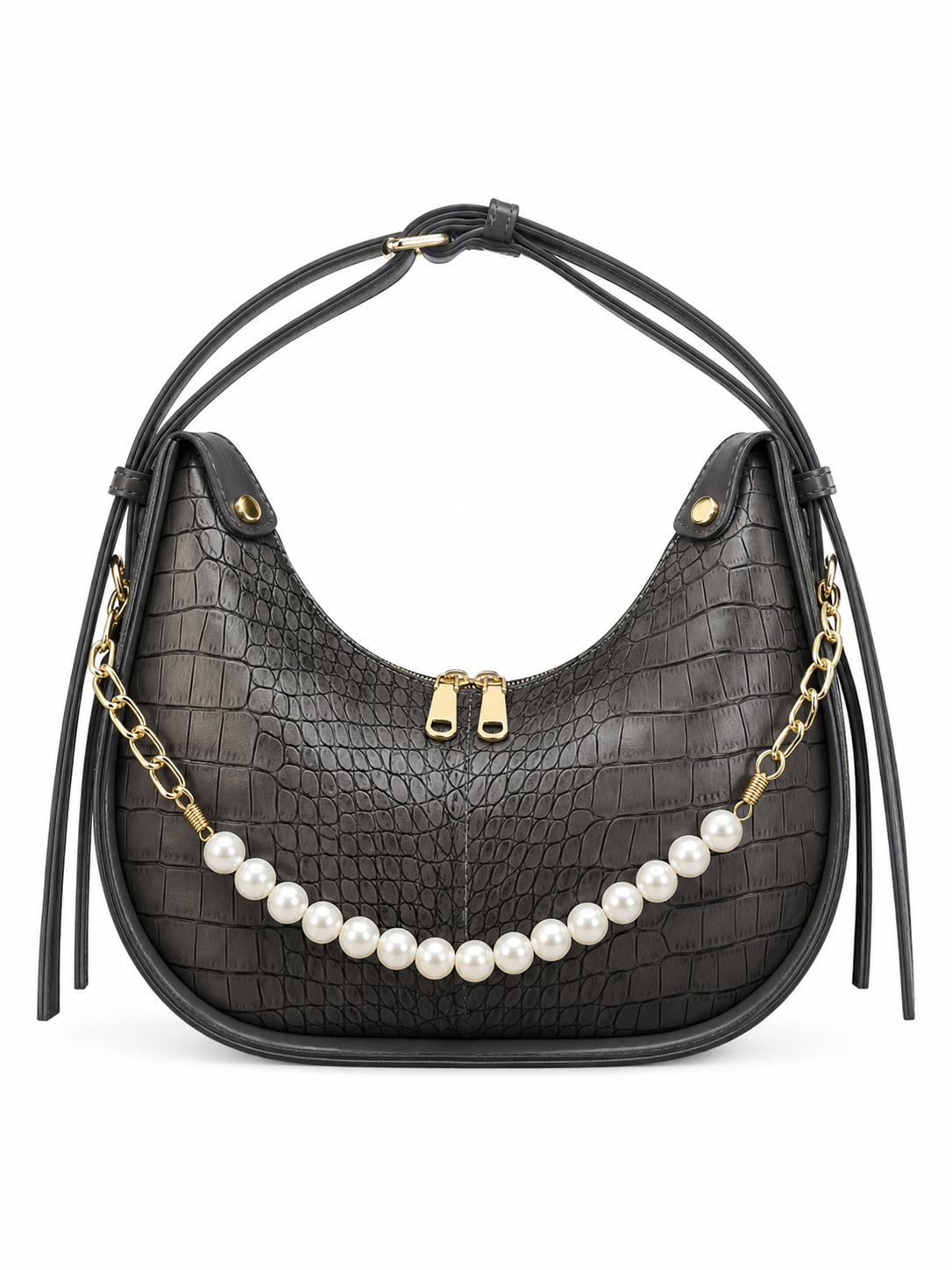 Luna Croc Grey