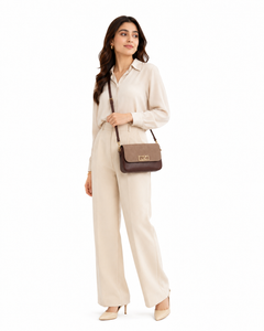 Celina Gold Crossbody Gold Chain Bag