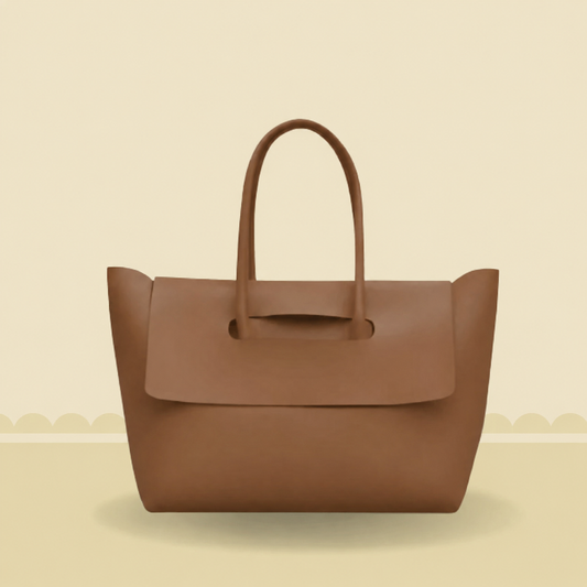 Sienna Elite Shoulder Bag | Premium Tan Vegan Ladies Handbag