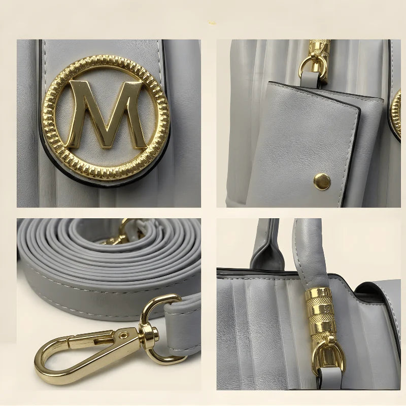 Aveline Quilted Handbag | Premium Women’s Handbag with Pouch