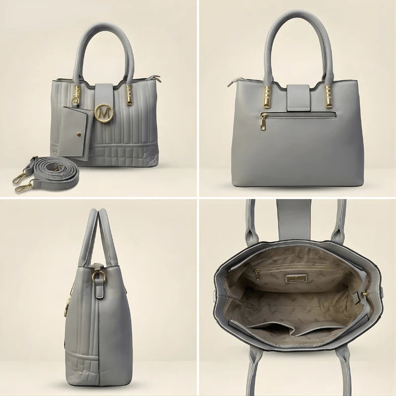 Aveline Quilted Handbag | Premium Women’s Handbag with Pouch
