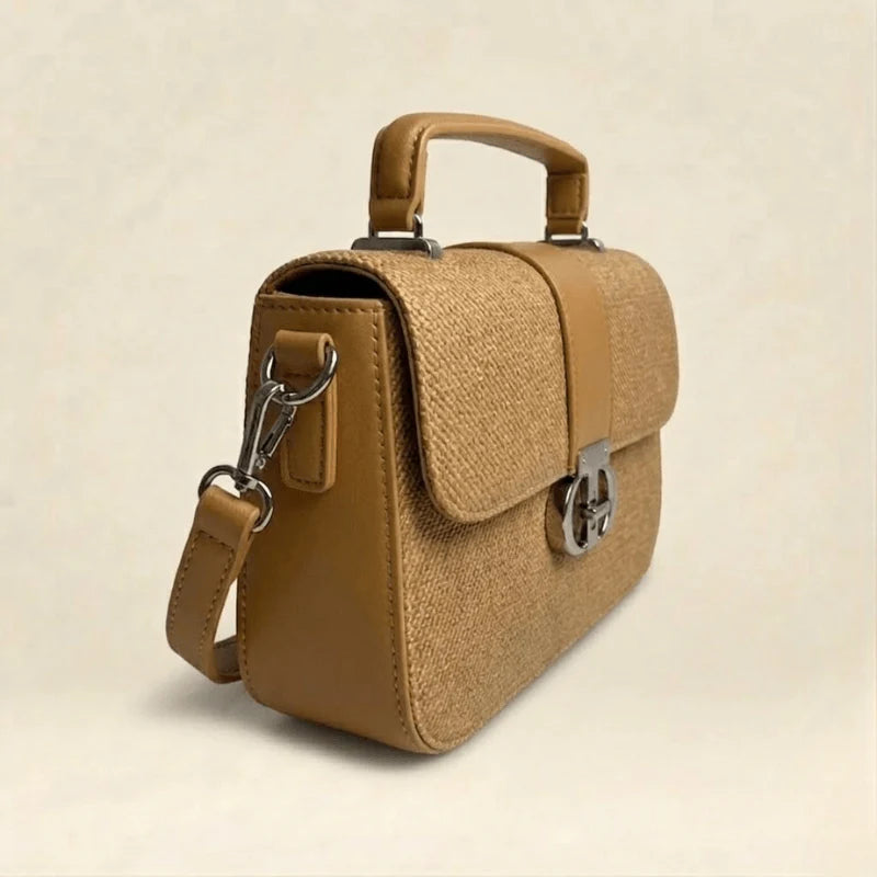 Sahara Weave Handbag | Premium Textured Women’s Shoulder Bag