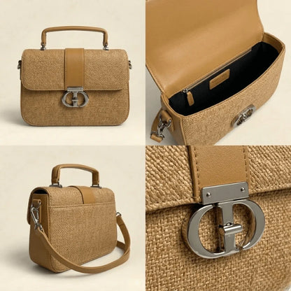 Sahara Weave Handbag | Premium Textured Women’s Shoulder Bag