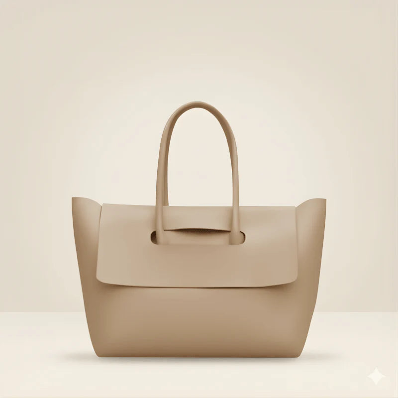 Sienna Elite Shoulder Bag | Premium Tan Vegan Ladies Handbag