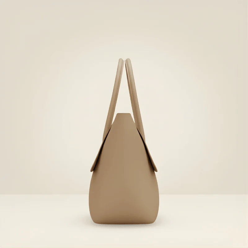 Sienna Elite Shoulder Bag | Premium Tan Vegan Ladies Handbag