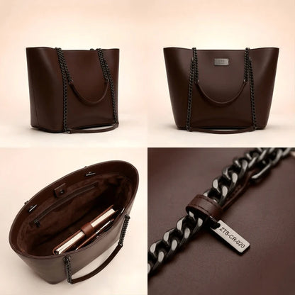 Valleria Chain Tote Bag | Premium Women’s Shoulder Handbag