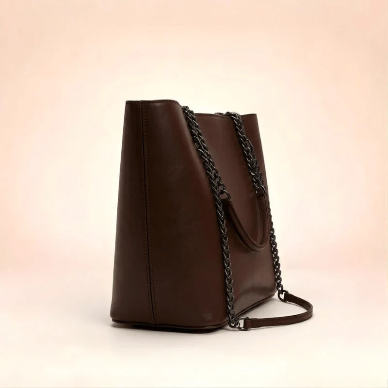 Valleria Chain Tote Bag | Premium Women’s Shoulder Handbag