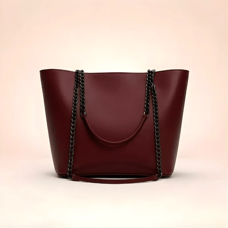 Valleria Chain Tote Bag | Premium Women’s Shoulder Handbag