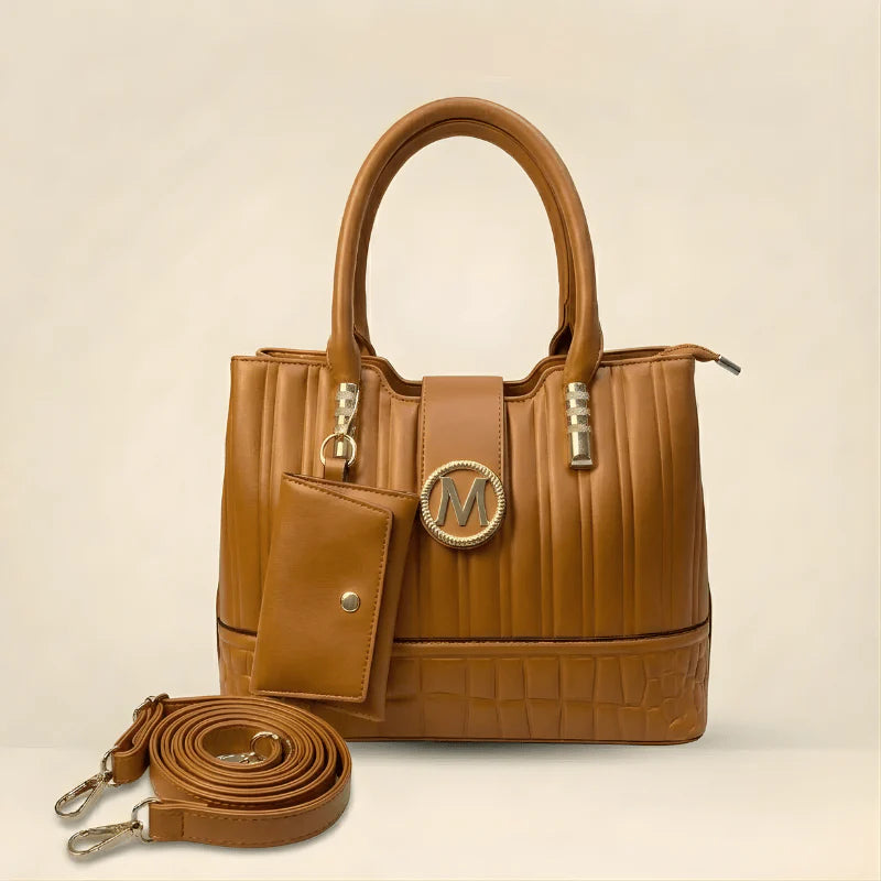 Aveline Quilted Handbag | Premium Women’s Handbag with Pouch