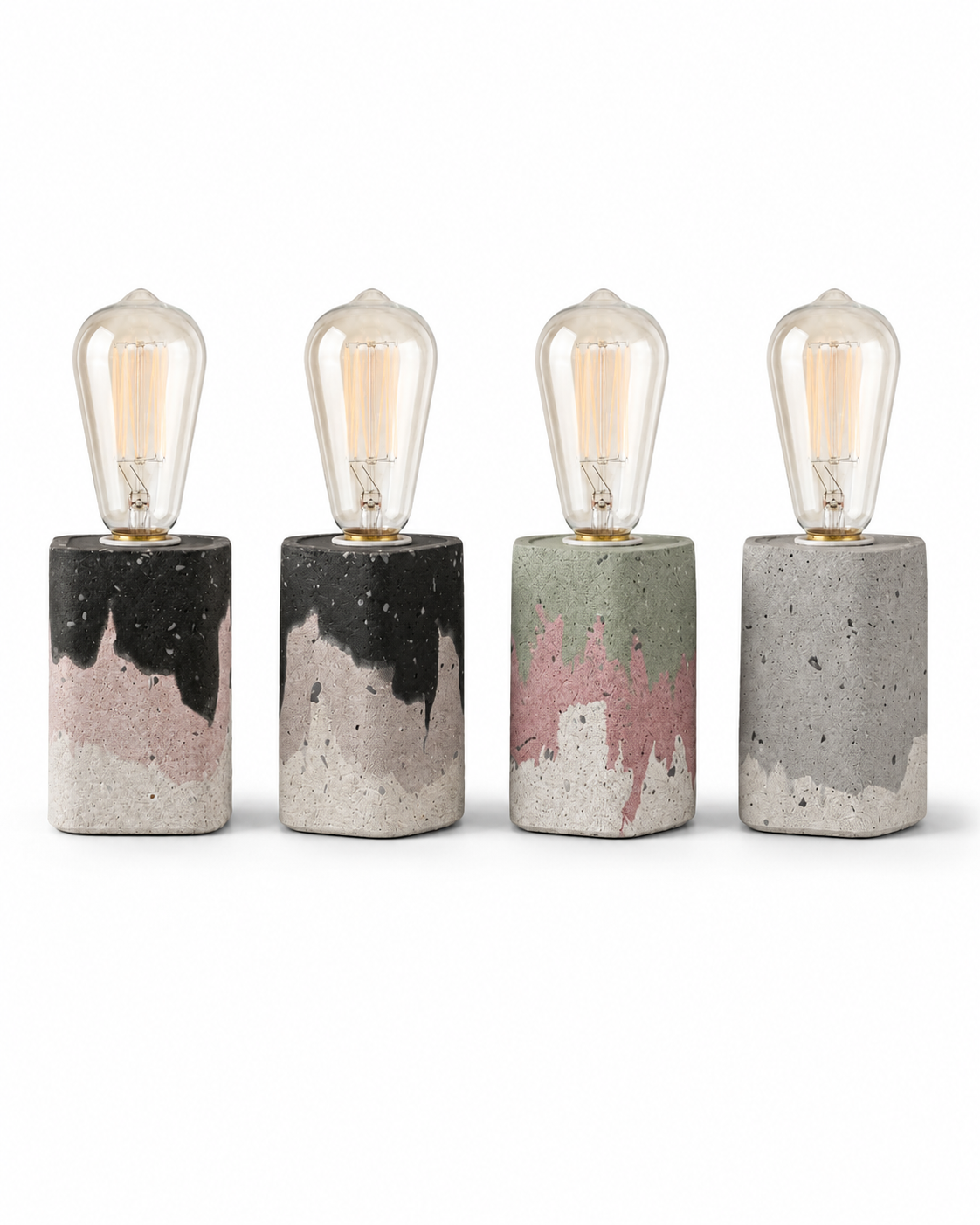 Noir Column Lamp