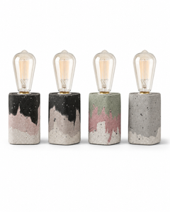 Noir Column Lamp