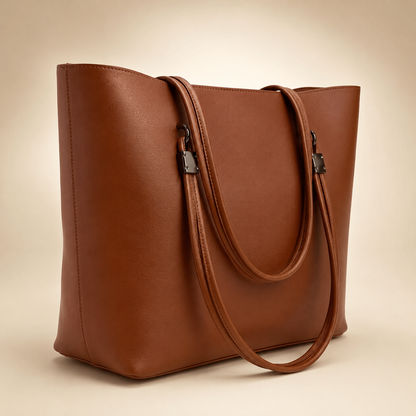 Aurelia Vegan Leather Tote Bag
