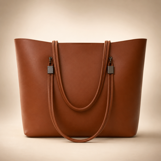 Aurelia Vegan Leather Tote Bag