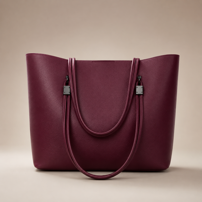 Aurelia Vegan Leather Tote Bag