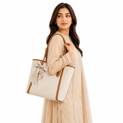 Camille Scarf Beige