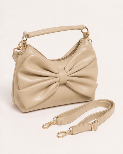 Rosé Bow Beige