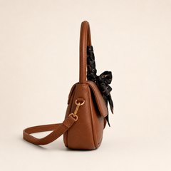 Crossbody Bag with Scarf