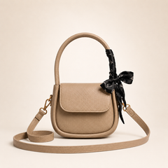 Crossbody Bag with Scarf