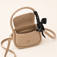 Crossbody Bag with Scarf