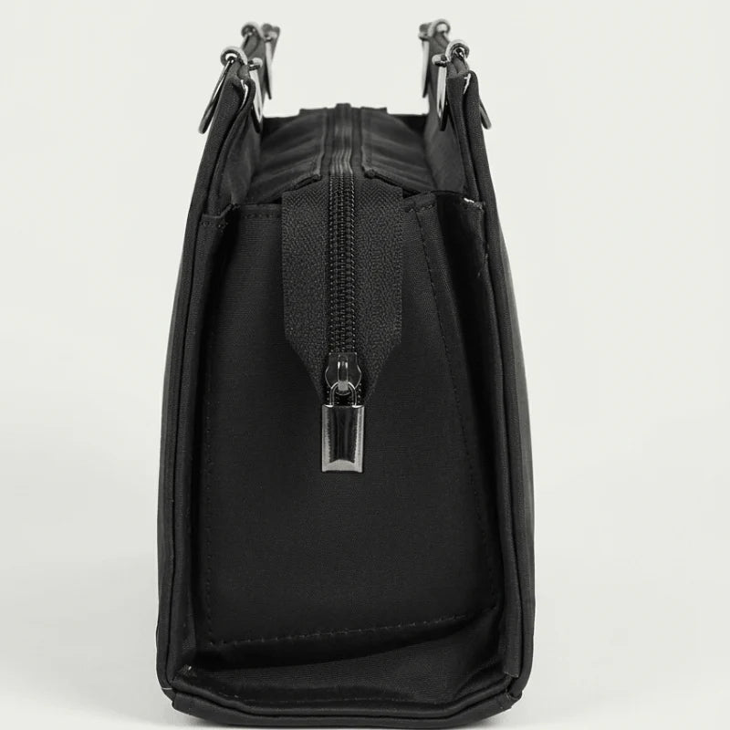 Nooré Bloom Canvas Tote Bag | Chic Floral Hijabi Printed Bag
