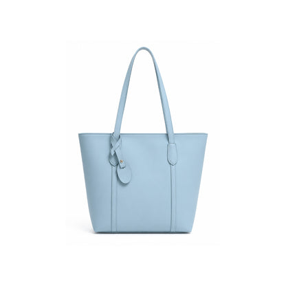 Sky Blue Elegant Tote Bag for Women – Premium Shoulder Handbag
