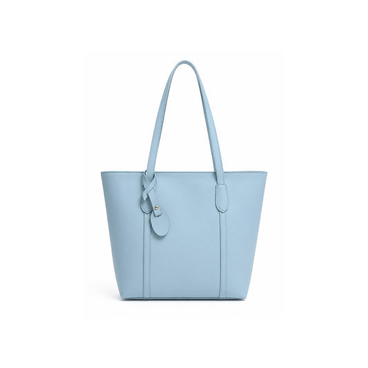 Sky Blue Elegant Tote Bag for Women – Premium Shoulder Handbag
