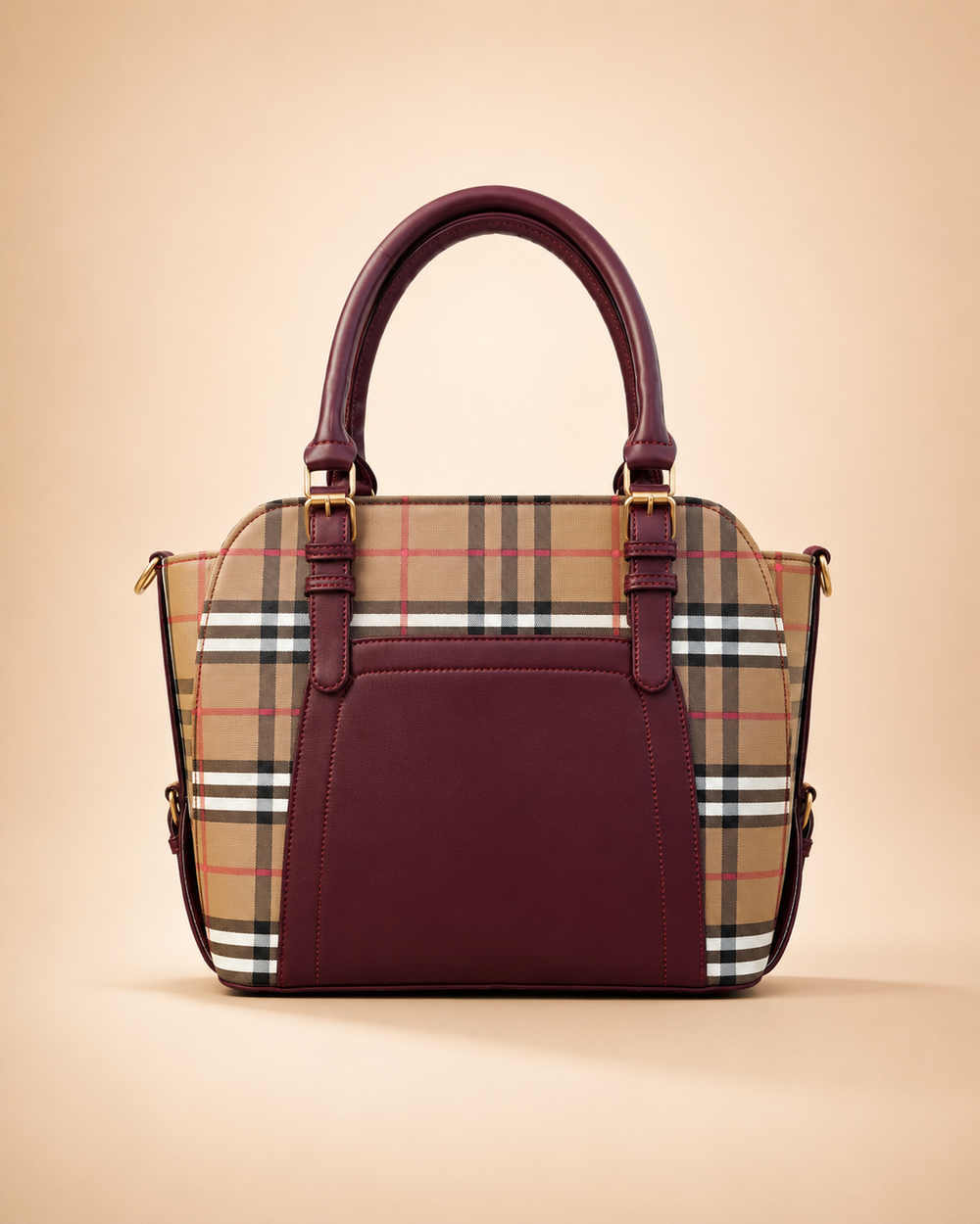 Velora Burgundy Handbag