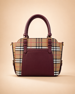 Velora Burgundy Handbag