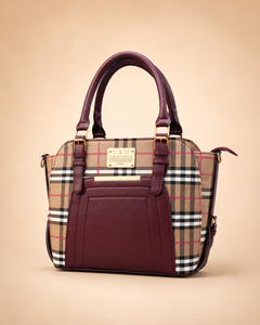 Velora Burgundy Handbag